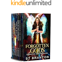 Forgotten Gods Omnibus (Books 1-8): Forgotten Gods, Goddess Scorned, Hounded by the Gods, God in the Darkness, Gods of… book cover Forgotten Gods Omnibus (Books 1-8): Forgotten Gods, Goddess Scorned, Hounded by the Gods, God in the Darkness, Gods of… book cover
