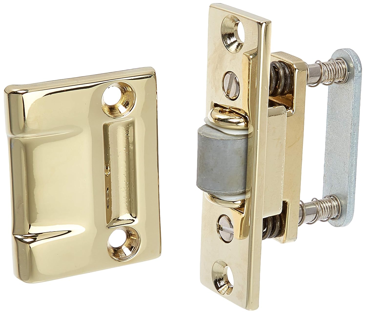Baldwin 0430003 Roller Latch, Lifetime Brass Door Lock Replacement