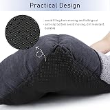 JOEJOY Extra Large Dog Sofa Bed Waterproof Lamb Fleece 89x64x23cm view 8