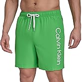 Calvin Klein Mens Volley Quick Dry Lightweight Swim Trunk