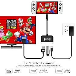 Switch Dock for Nintendo Switch/OLED Switch,3-in-1