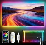 Daymeet LED TV Backlight 32-60 inch RGBIC USB Light Strip with Remote view 1