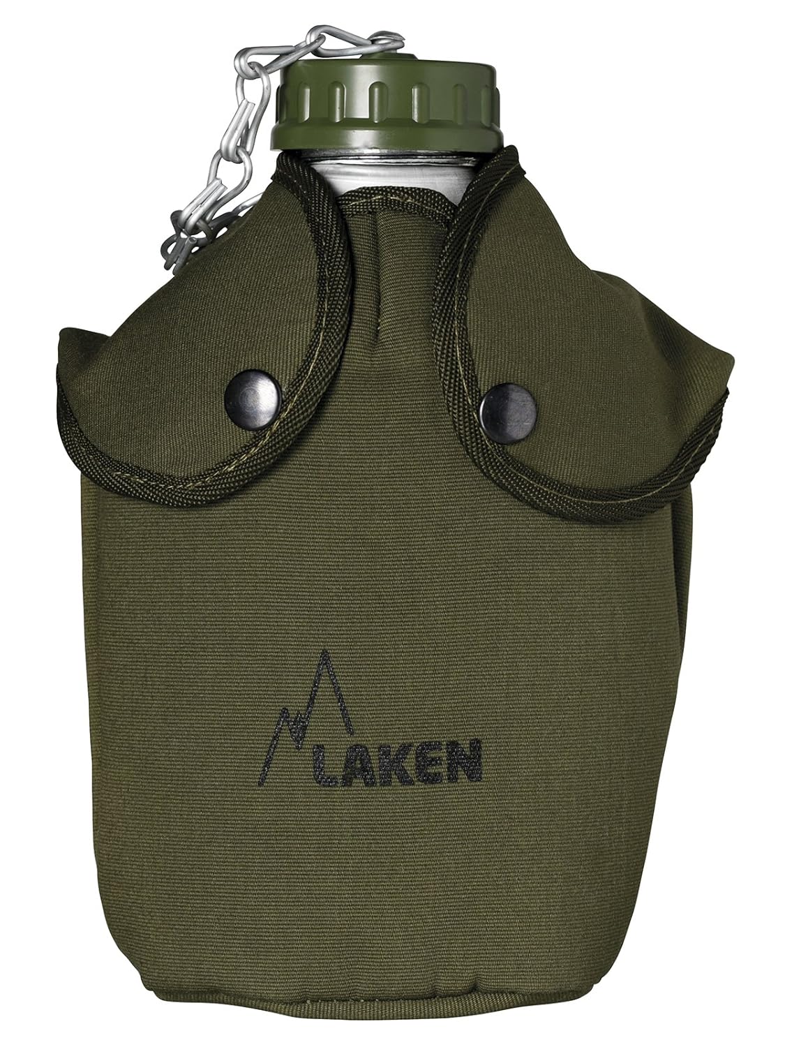 Laken Aluminum Canteen Water Bottle with Shoulder Strap