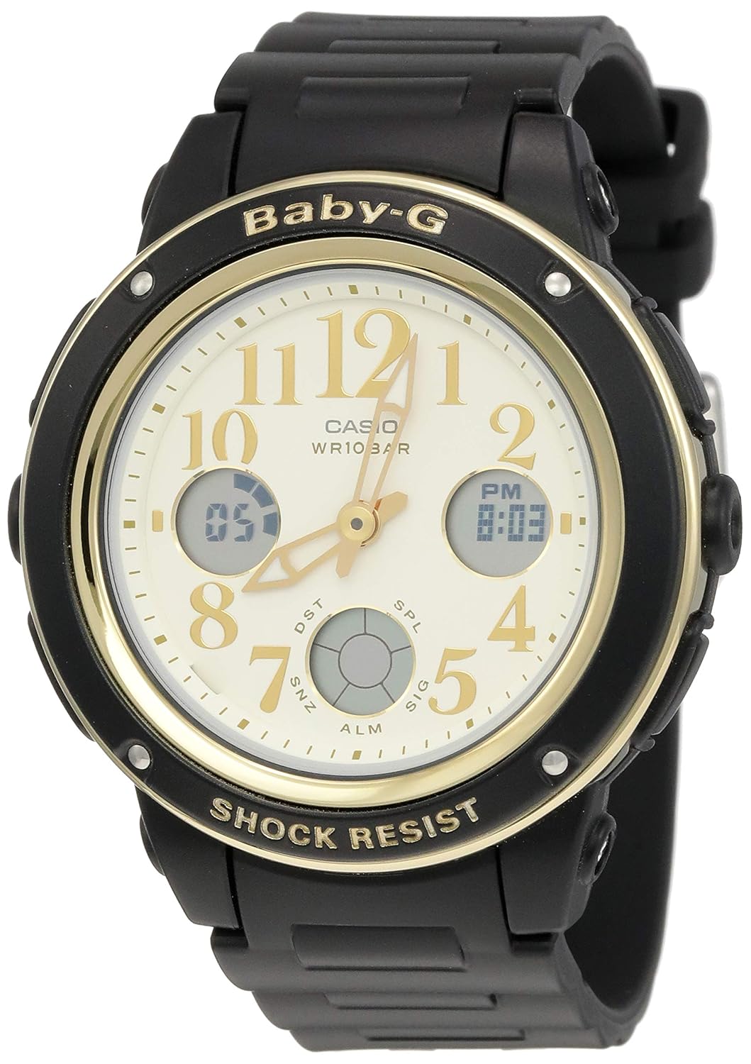casio baby g yellow