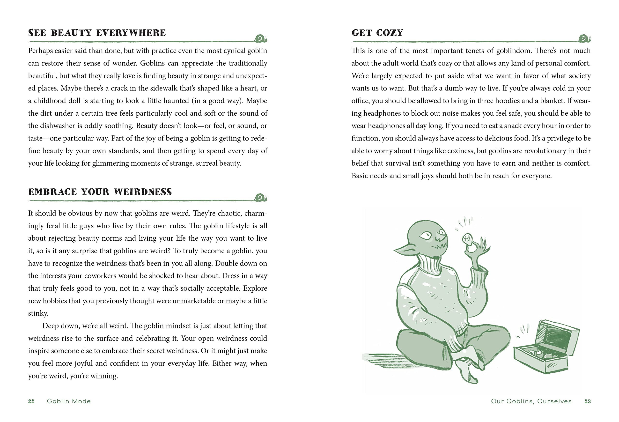 Goblin Mode: How to Get Cozy, Embrace Imperfection, and Thrive in the Muck