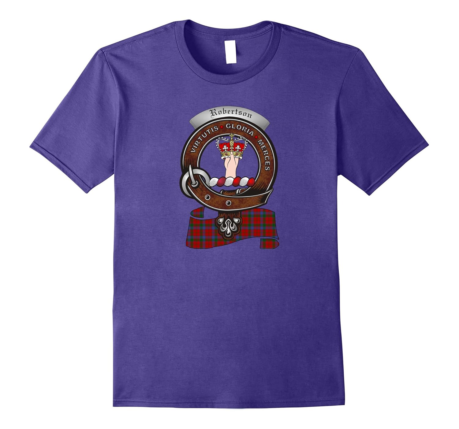 Robertson Clan Badge T-Shirt-ANZ