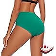 OVRUNS Period Swimwear Bikini Menstrual Leakproof Swim Bottoms Waterproof for Teens Girls Women