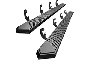 YITAMOTOR 6 Inches Running Boards Compatible with 2019-2026 Chevy Silverado/GMC Sierra 1500 Crew Cab, 2020-2026 2500HD 3500HD Crew Cab (Excl. 2019 1500 LD), Side Steps Nerf Bar Rails, Black