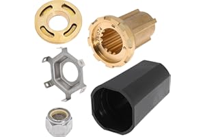 KICOFYEE Flo-Torq II Hub Kit Replace 835257Q1 for Mercury 60-300 HP Engines for Mercruiser Alpha Bravo One Drives