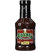 Corky's Memphis' Own Bar B Q Sauce * New Apple Flavor Barbecue Sauce * Net Weight 18 oz