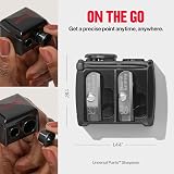 Revlon Universal Makeup Pencil Sharpener for Eyeliner Lip Liner Wooden Plastic view 7