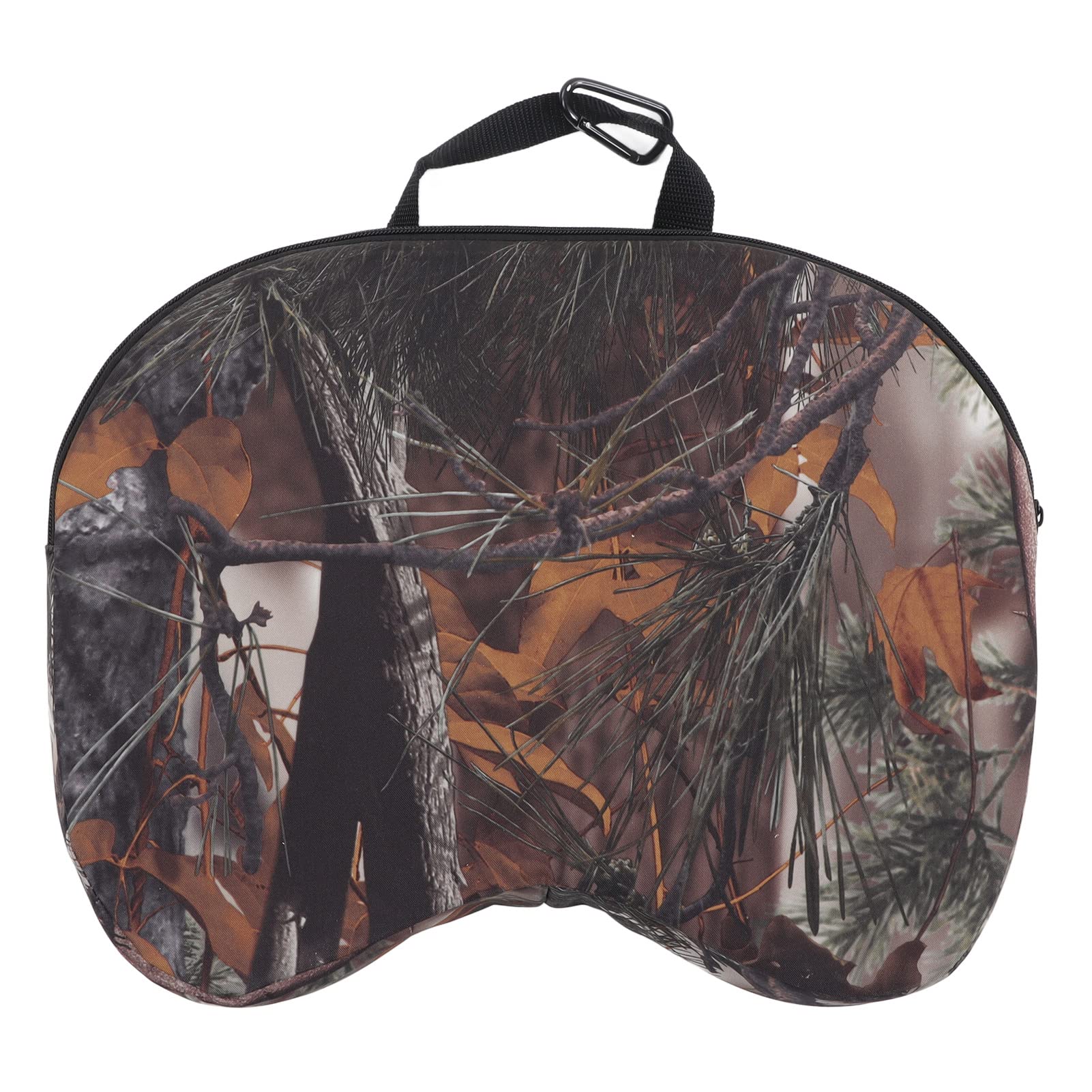 Ozgkee Hunting Camping Seat Cushion Portable Seat Cushion with Handle Waterproof Winter Hunting Foam Padded Sitting Pad for Ground Stadium Tree Winter Hunting Camping Fishing Outdoor(Leaf)