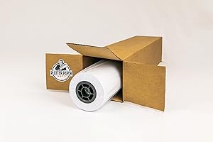 PLOTTER PAPER GUYS 36lb Heavyweight Coated Bond Paper, 36" x 100', 2" core, 1 roll per box