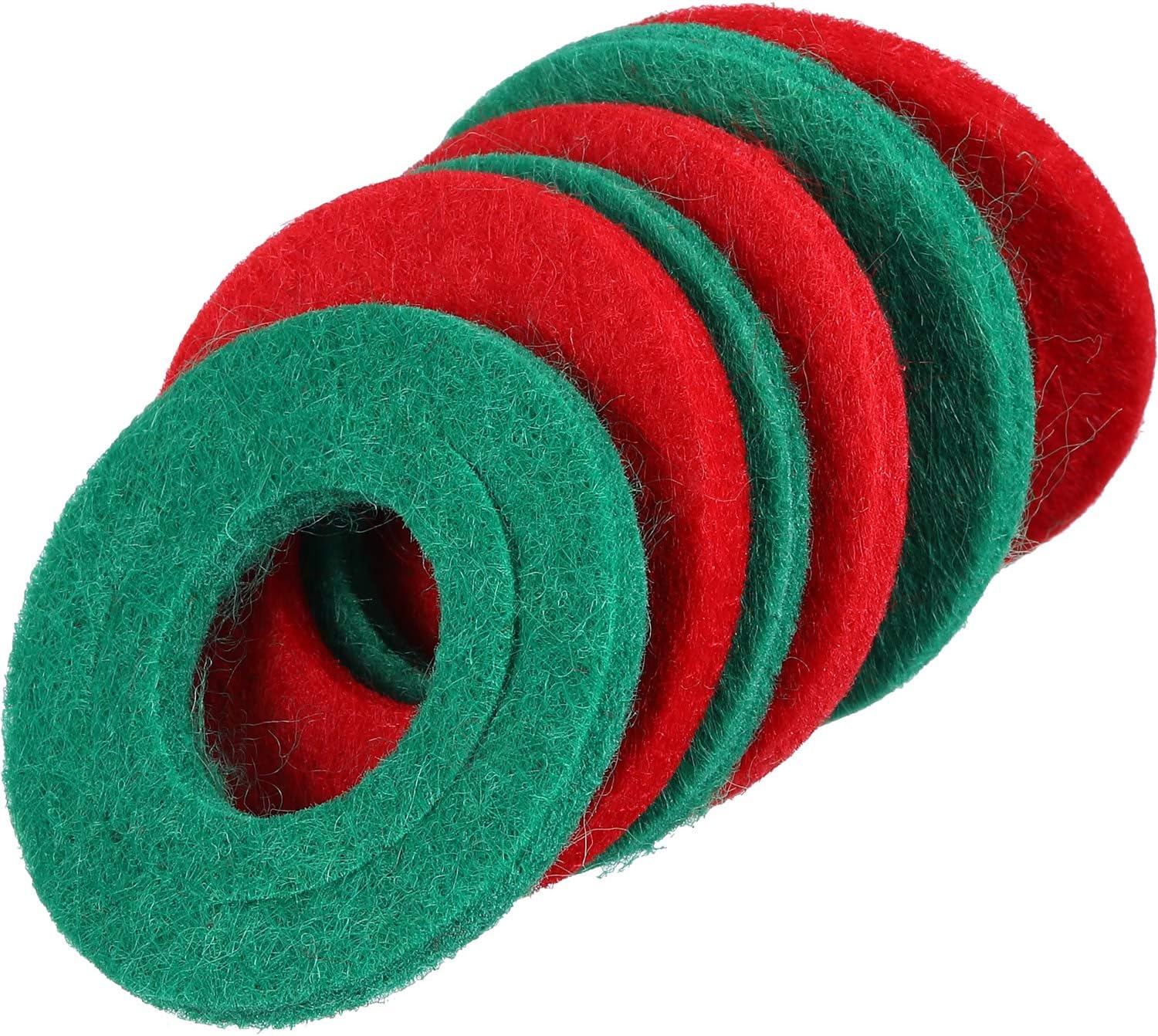 Pangda 6 Pieces Battery Terminal Anti Corrosion Washers Fiber Battery Terminal Protector (3 Red and 3 Green): Automotive
