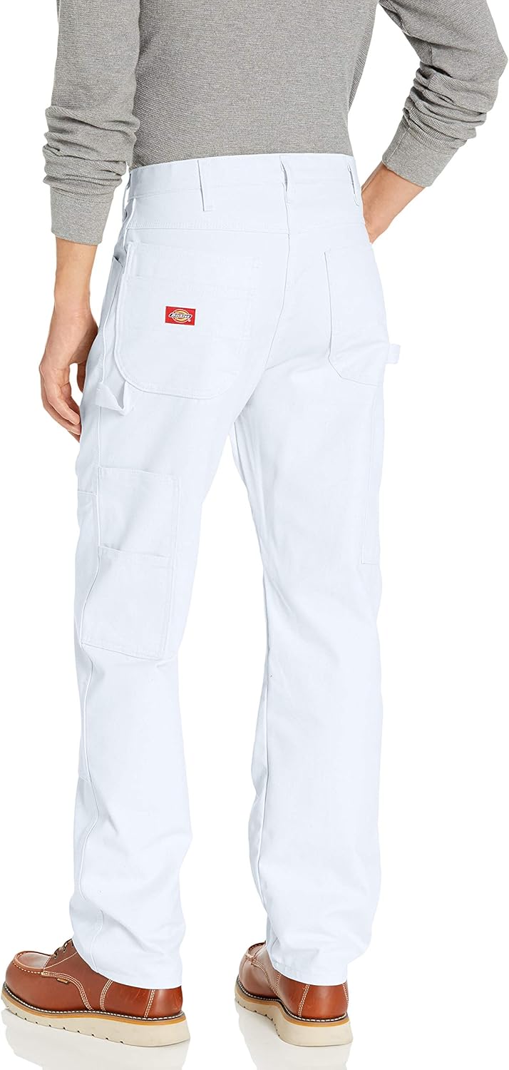 Dickies Men's 8 3/4 Ounce Double Knee Painter's relaxed fit Pant: Work Utility Pants: Clothing