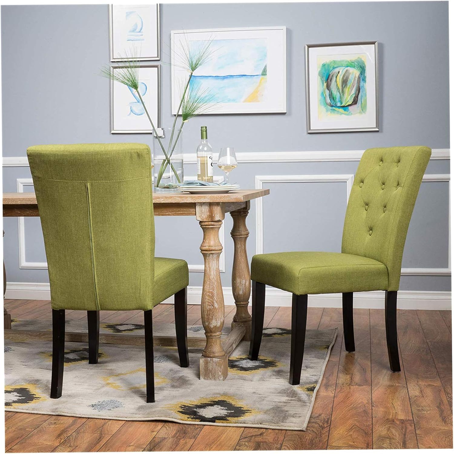 Best Nyomi Fabric Dining Chair