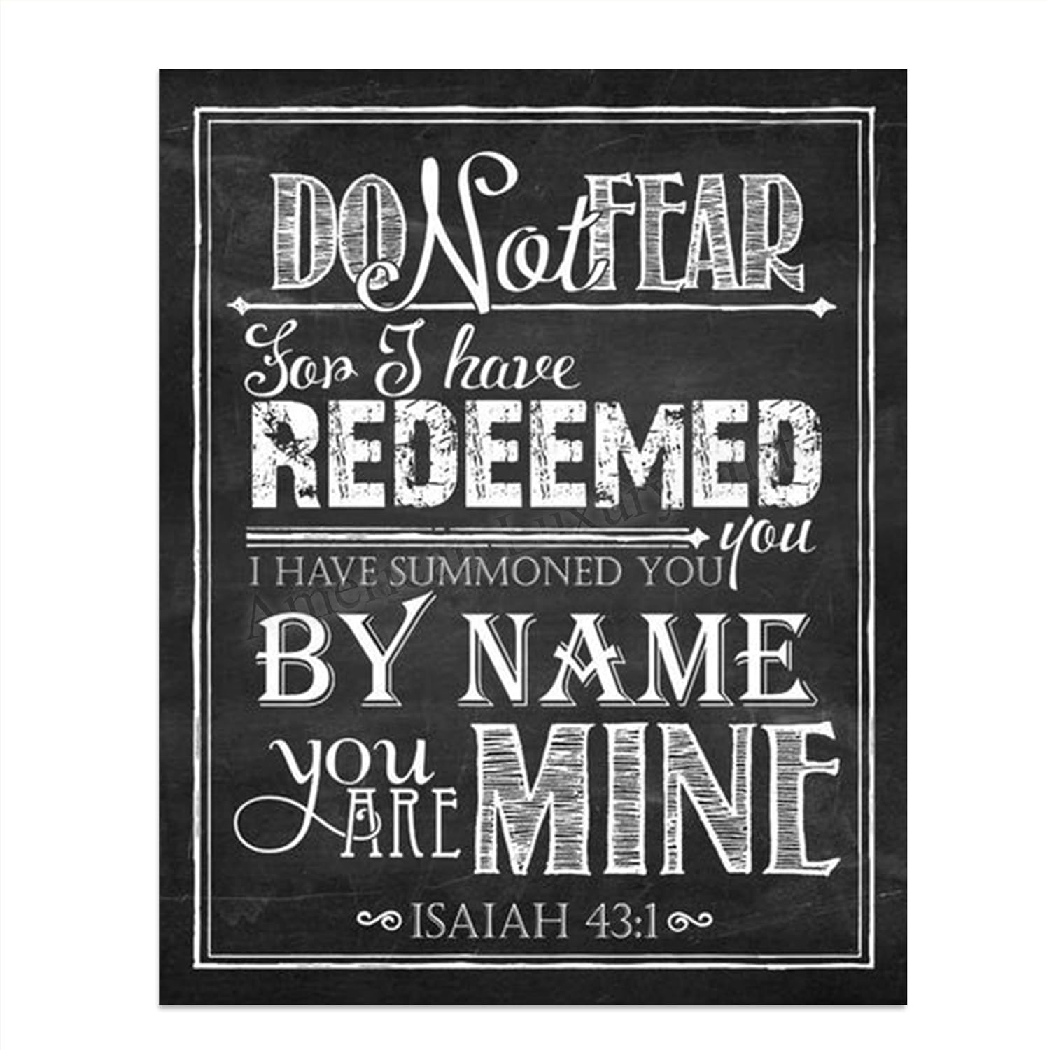 isaiah 43 fear not