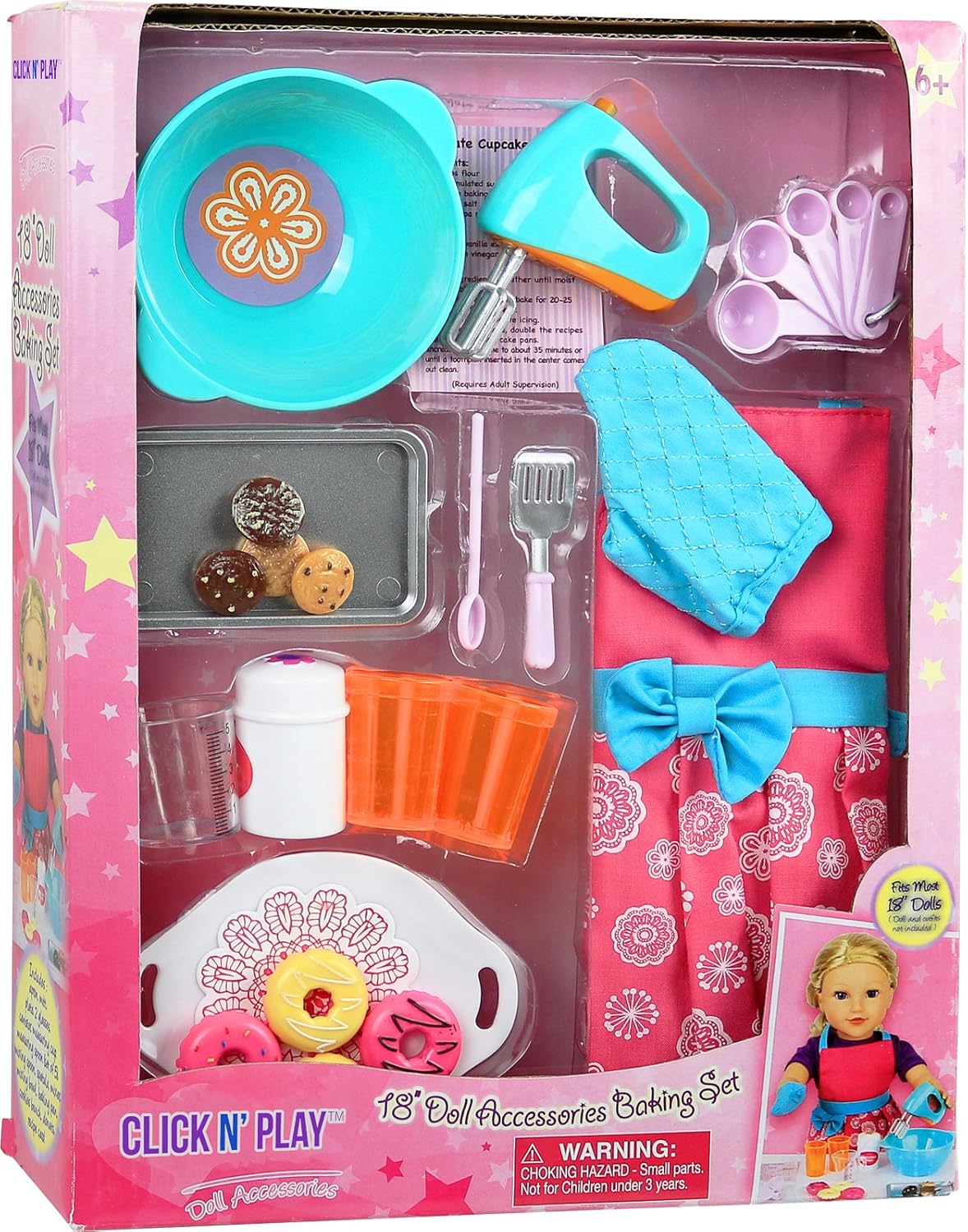 doll baking set