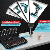 Shall 29Pcs Magnetic Nut Driver Set CR-V Steel Quick-Release Extensions view 6