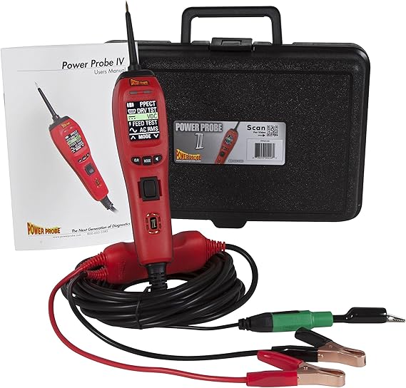 Power Probe IV w/Case & Acc Red (PP401AS) [Car Diagnostic