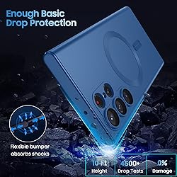 MAKAVO Matte for Samsung Galaxy S22 Ultra