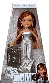 Bratz Charmz Yasmin Fashion Doll with Charm Bracelet and Accessories