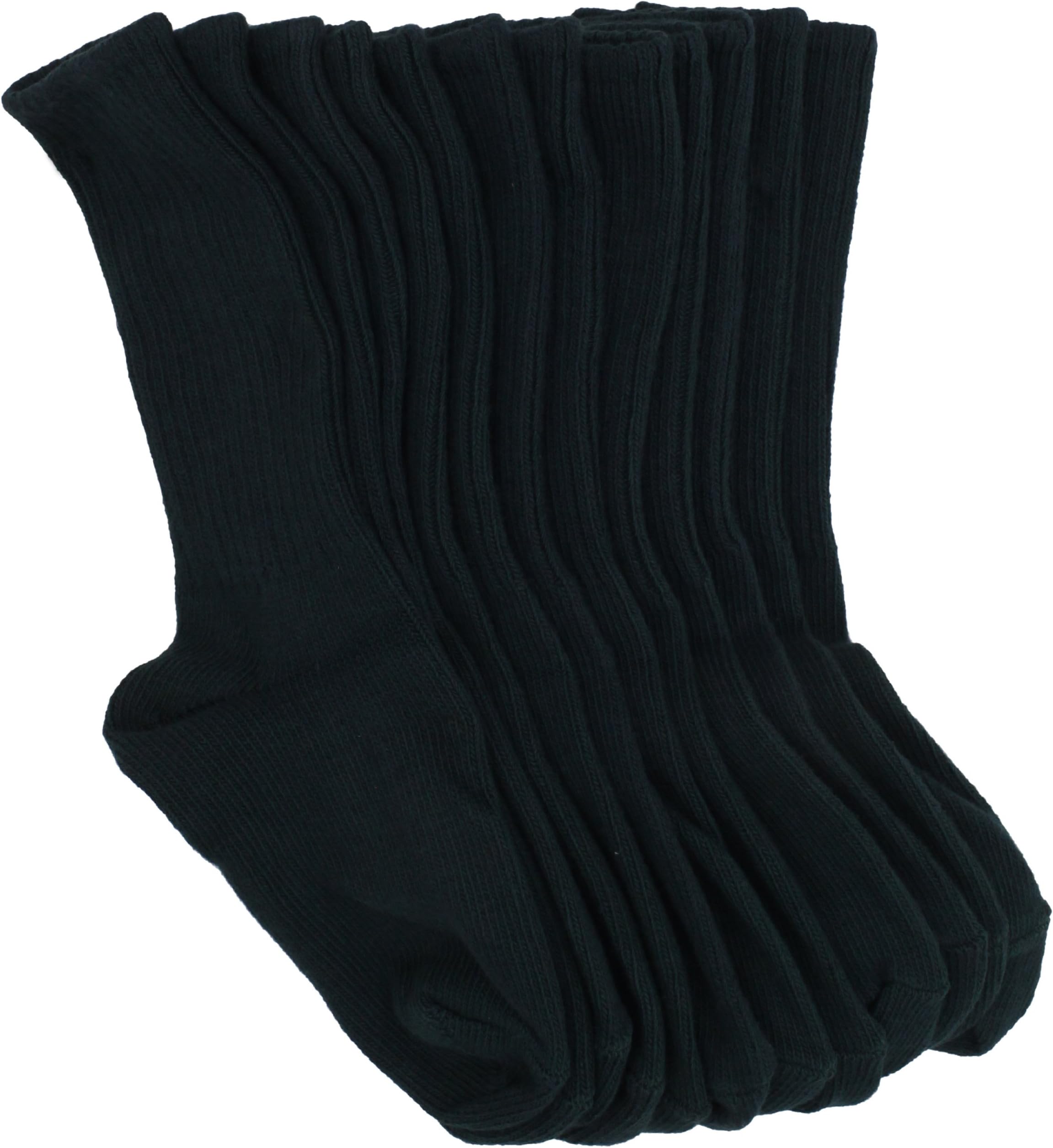 Jefferies Socks Little Girls' School Uniform Crew Sock (Pack of 6)