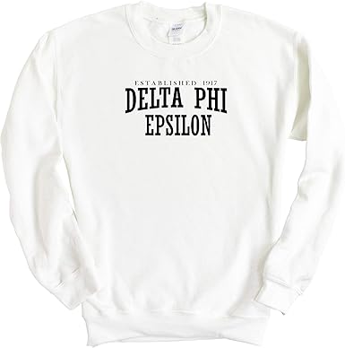 delta phi epsilon crewneck