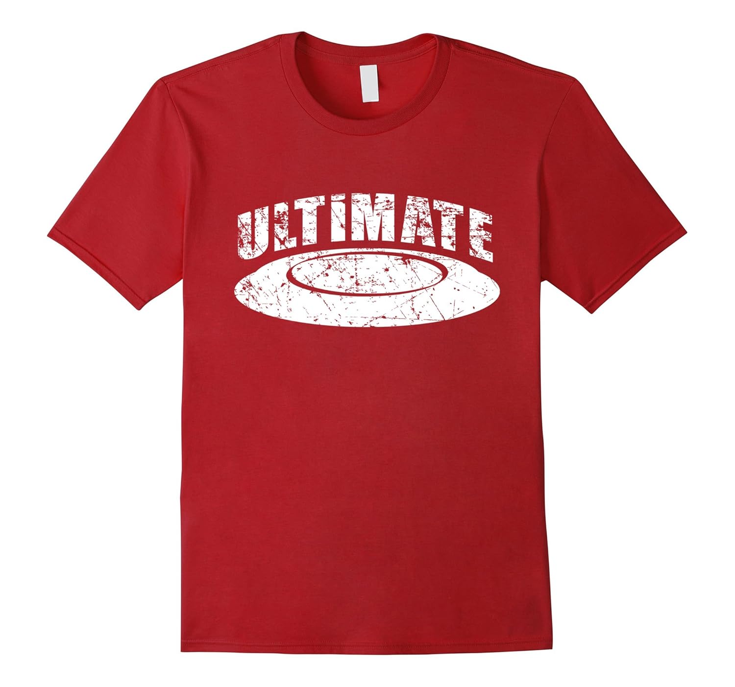 Ultimate Frisbee Shirt, Vintage Distressed Simple Sport Gift-ANZ