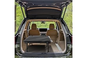 Letsenjoy Folding Car Bed with Adjustable Leg and Flexible Length, Camping Bed for Universal SUV Truck MVP Traveling,Non Infl