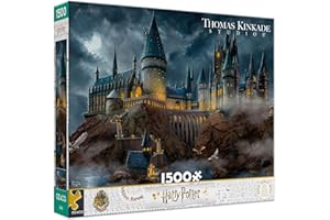 Ceaco - Thomas Kinkade - Harry Potter - Hogwart's Castle - 1500 Piece Jigsaw Puzzle
