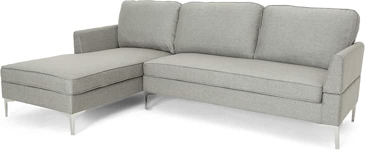 Amazon.com: Miriam Chaise Sectional Sofa Set, 2-Piece 3 ...