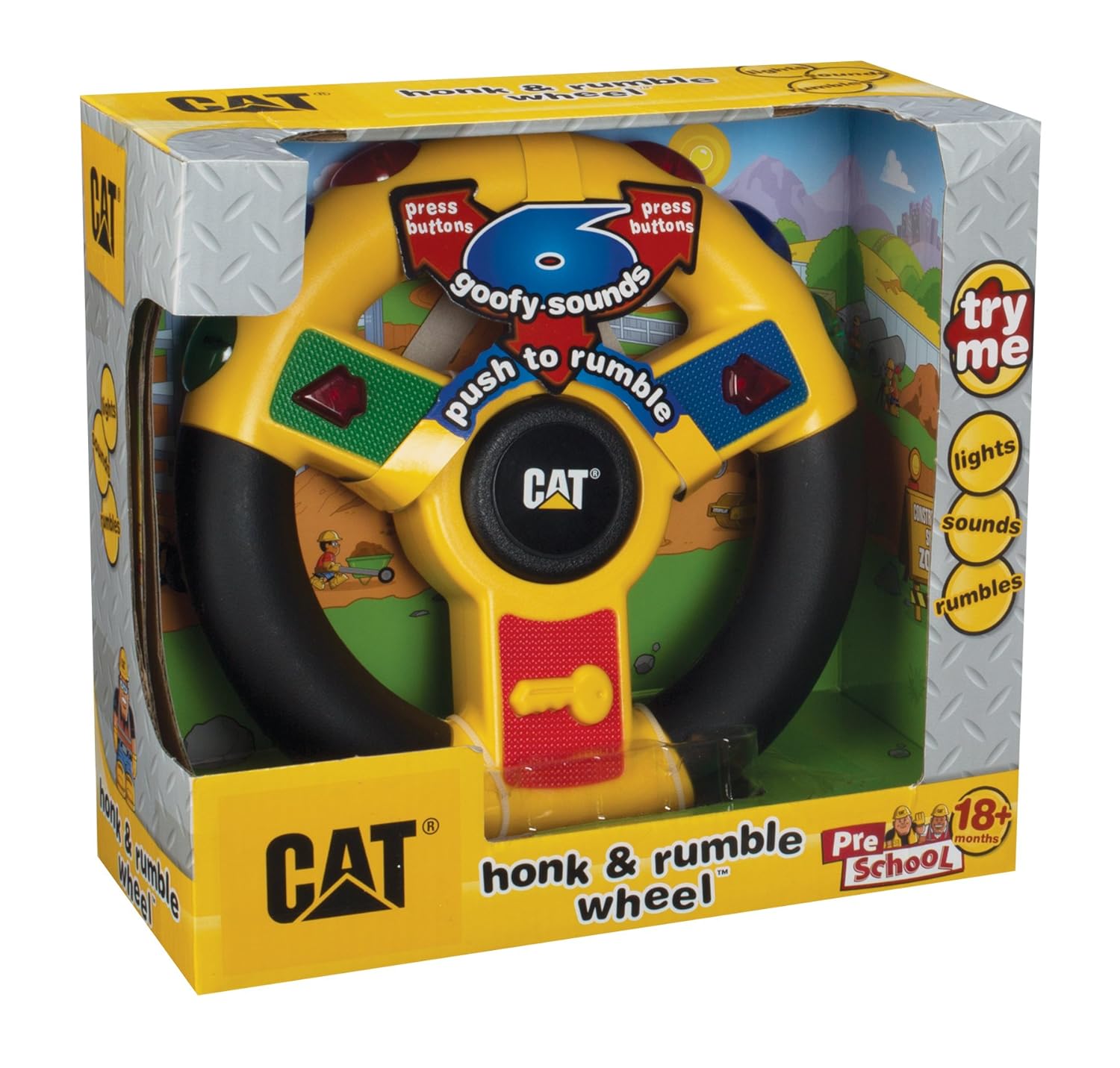 cat steering wheel toy