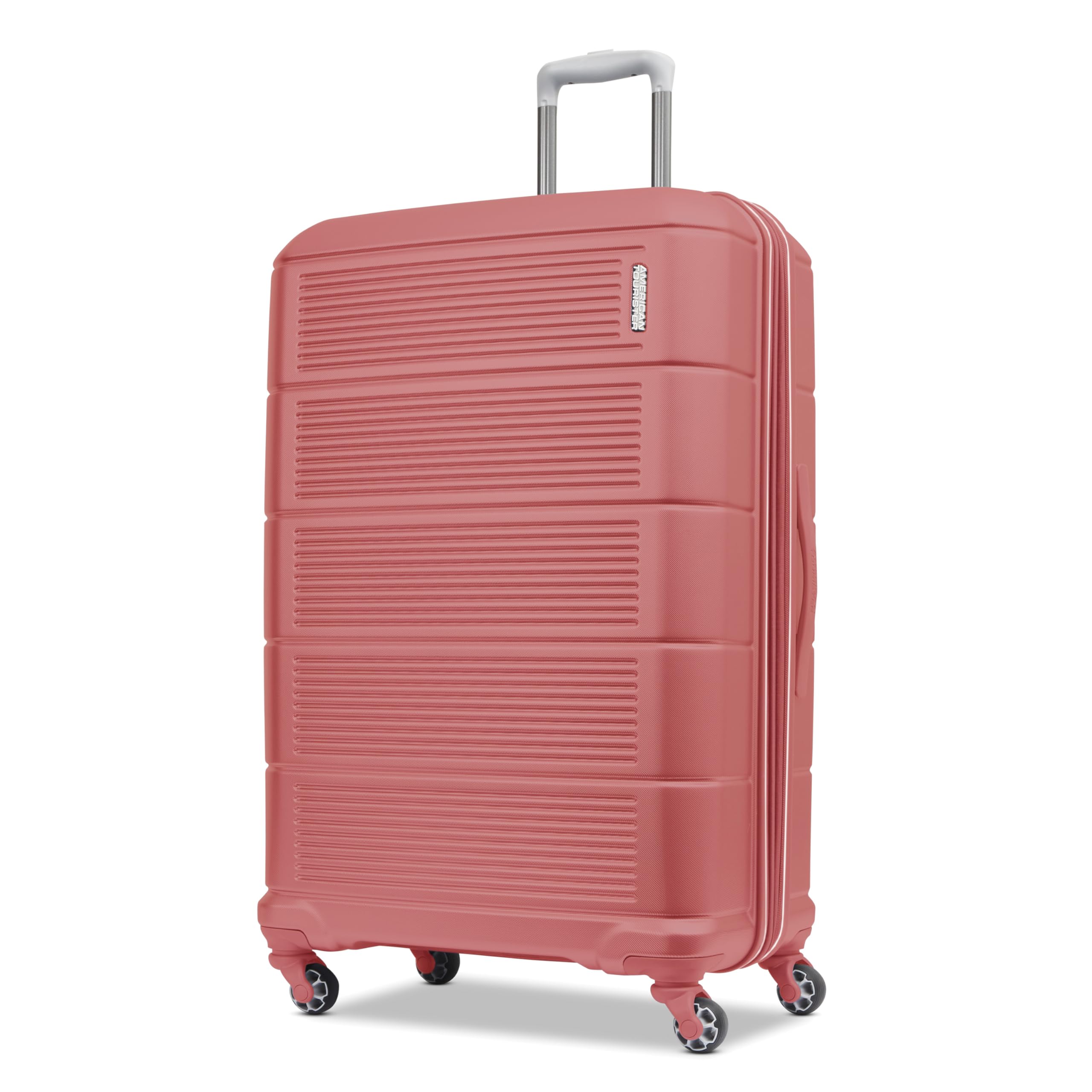 American Tourister Stratum 2.0 Expandable Hardside Luggage with Spinner Wheels, 28" SPINNER, Soft Coral Image
