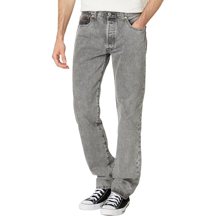 Levi's Men's 501 Original Fit Jeans - Black - 31W x 32L at