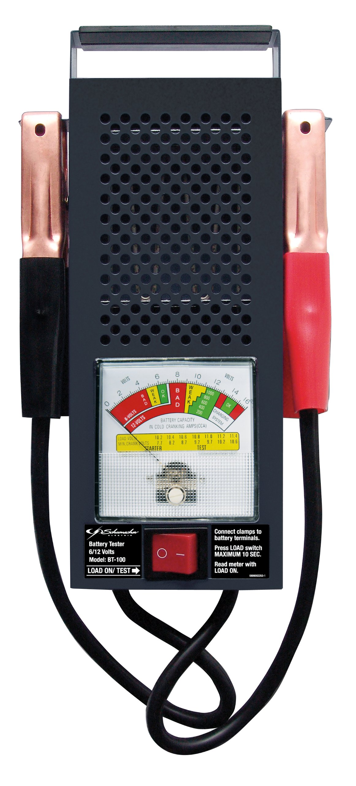 Schumacher Bt-100 100 Amp Battery Load Tester Analog / Bt-100 9 81RSh8ZE5 L