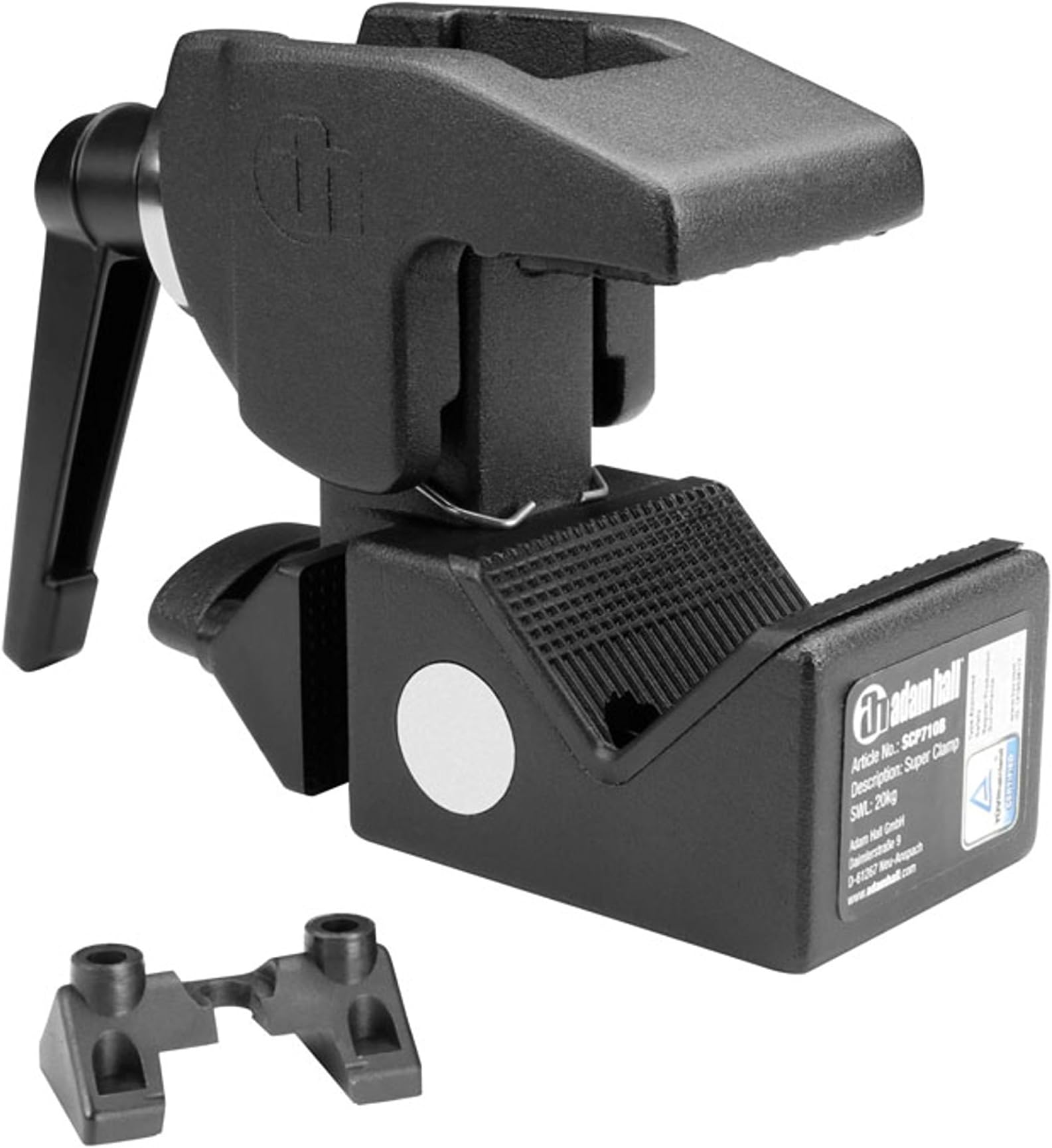 Adam HallAccessories SUPER CLAMP - Universal Hook Clamp with Toggle black