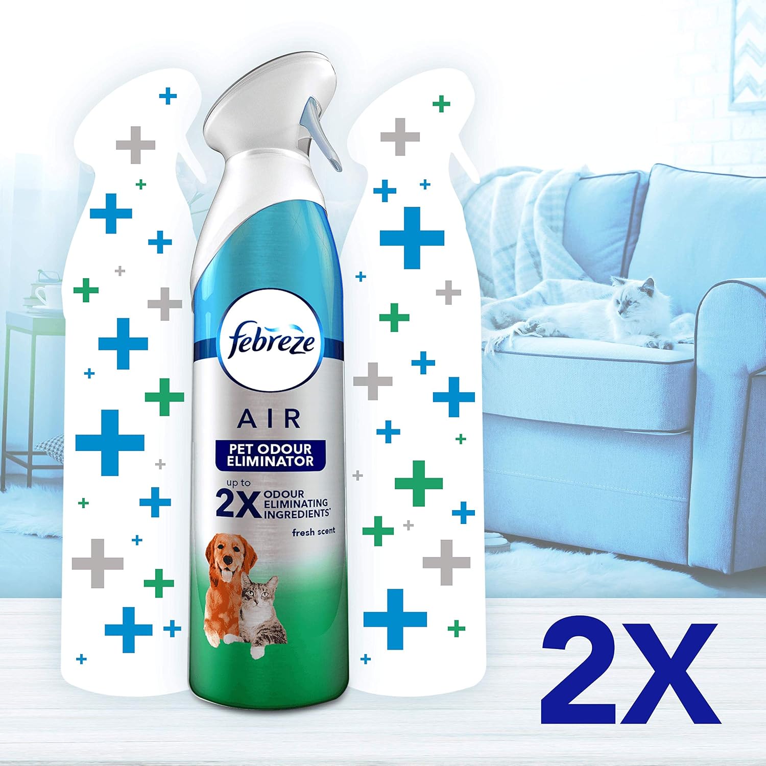 Febreze Pet Air Freshener Spray, 300 ml, White, 300 ml (Pack of 1) - Image 5