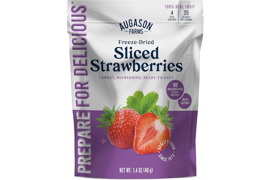 Freeze Dried Strawberries: Healthy Snack Pouch 2026