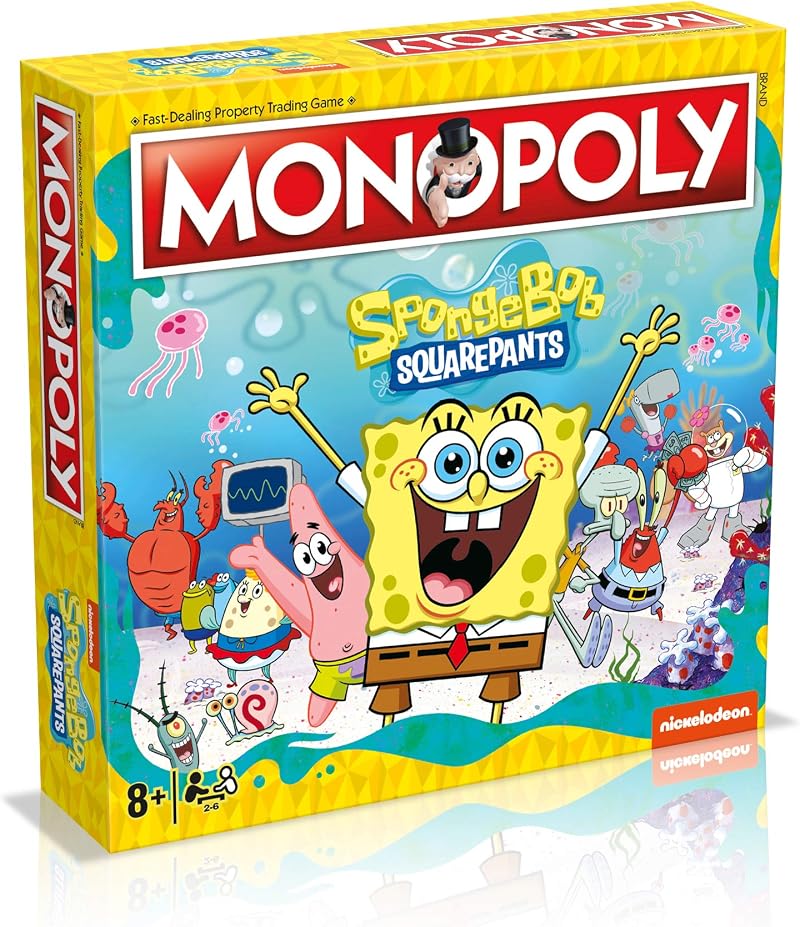 Winning Moves SpongeBob Monopoly Board Game