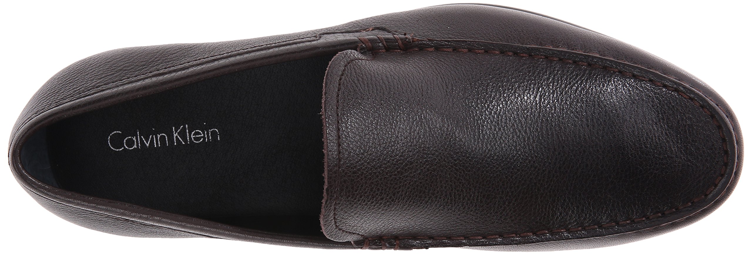 Calvin Klein Mens Landen Tumbled Leather Slipon Loafer NWT Calvin Klein Mens Landen Tumbled Leather Slip On Loafer  main image 2