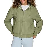 Levi's Women's Workwear Hoody Bomber (Standard and Plus Sizes)