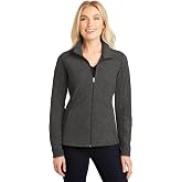 Port Authority Women's Heather-Micro fleece Full-Zip Jacket