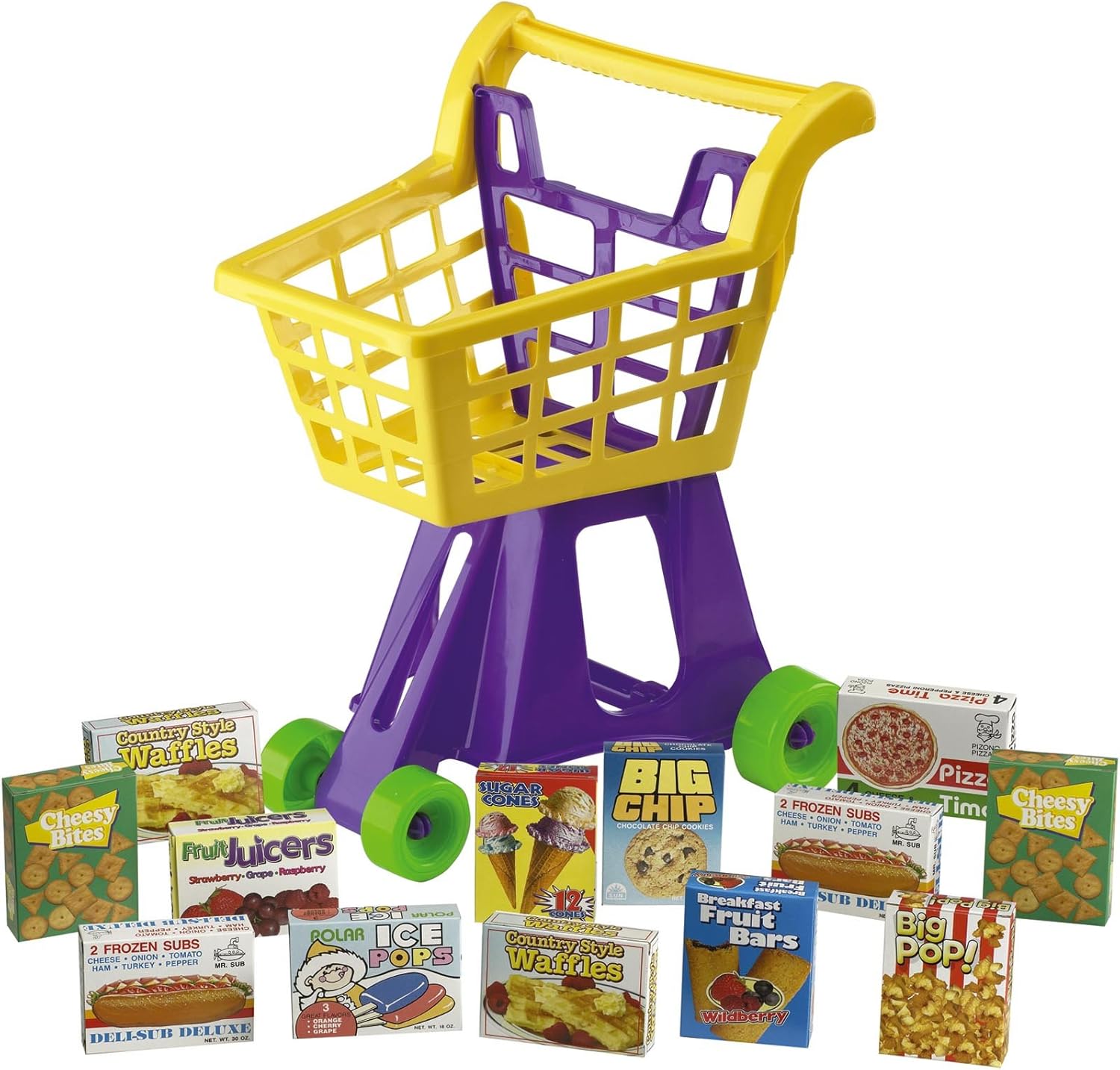 american plastic toys shopping cart