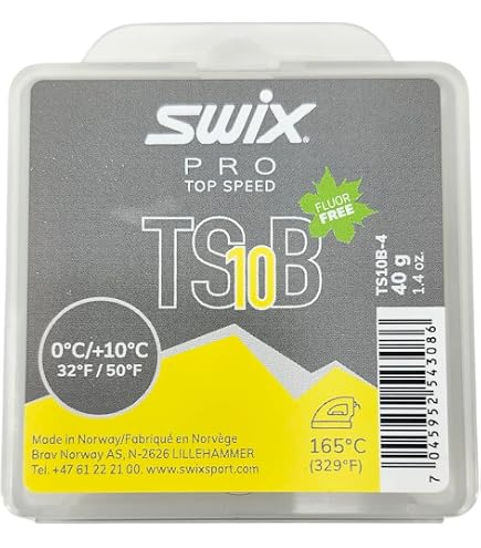 Amazon.com : Swix TS7 Black Top Speed Ski, Snowboard Iron-On Race