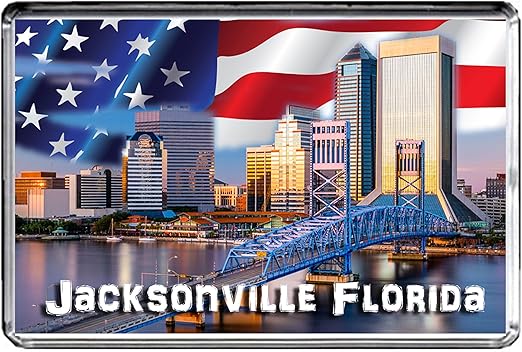 Amazon Com Usa E478 Jacksonville Florida Fridge Magnet Travel