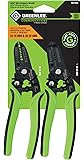 Greenlee Communications 22-10 AWG and 30-20 AWG Grip Wire Strippers Bundle