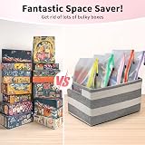 Umriox Plastic Wallets Folders 12Pcs 6 Sizes Zip Lock Bags PVC File Organizer view 5