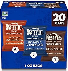 Kettle Brand Potato Chips Variety Pack, 1 Oz, 20 Ct