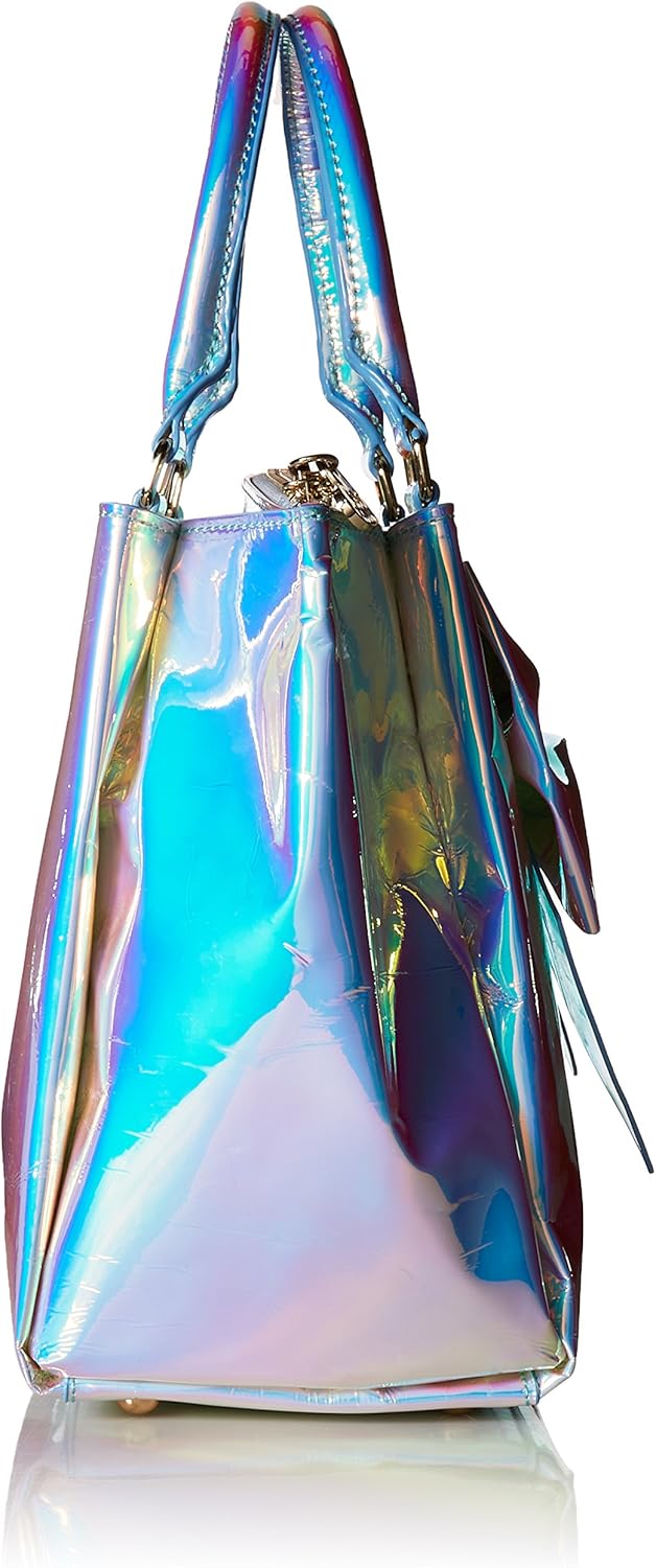 betsey johnson iridescent purse